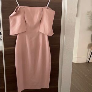 Black Halo Cape Dress